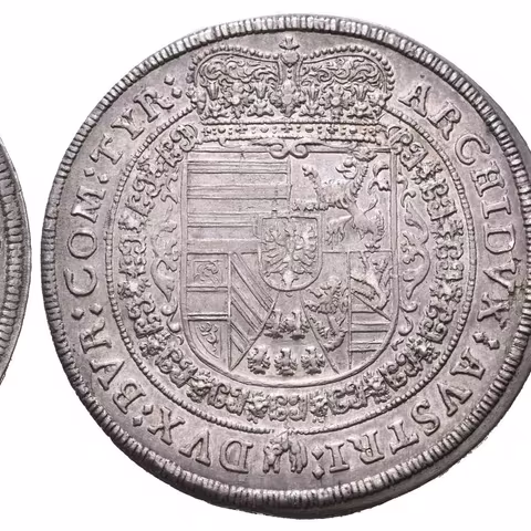 1/2 Tolar b.l., Hall, KM.664 (14,35 g),
