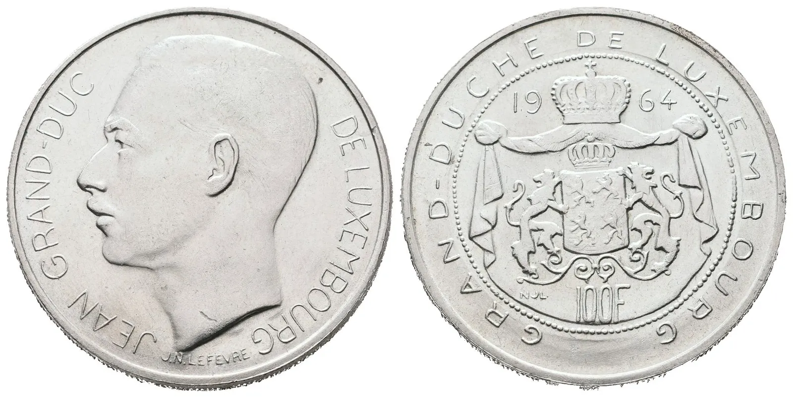 Lucembursko, 100 Frank 1964