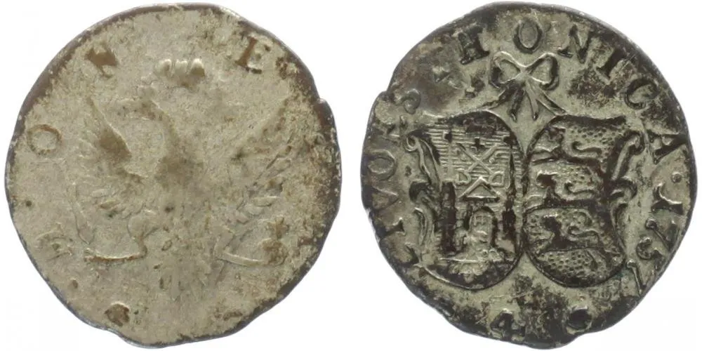 Ražby pro Livonsko - Estonsko, Alžběta, 1741 - 1762 — 1