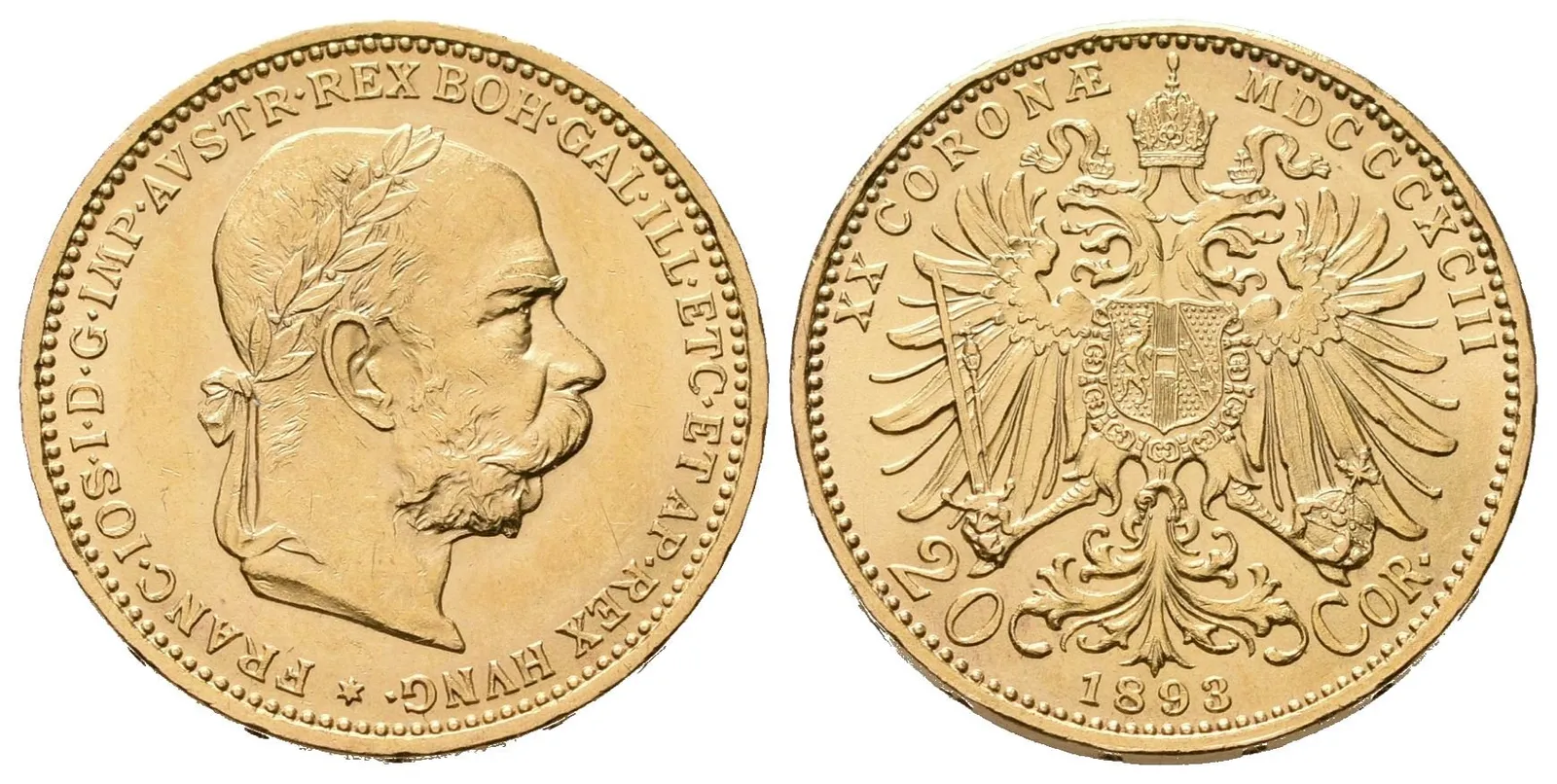 20 Koruna 1893