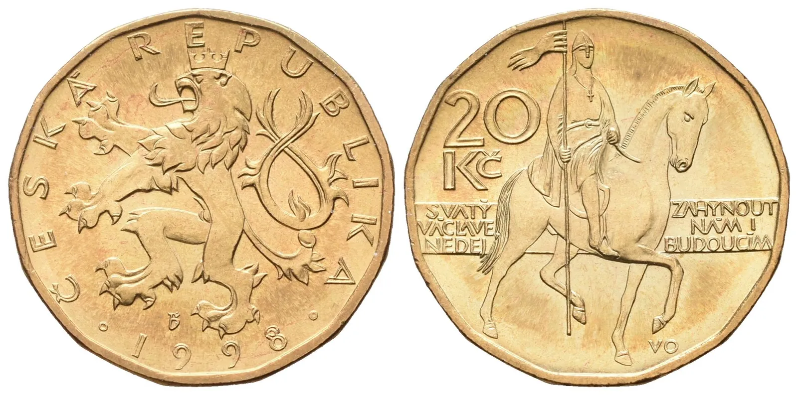 20 Koruna 1998