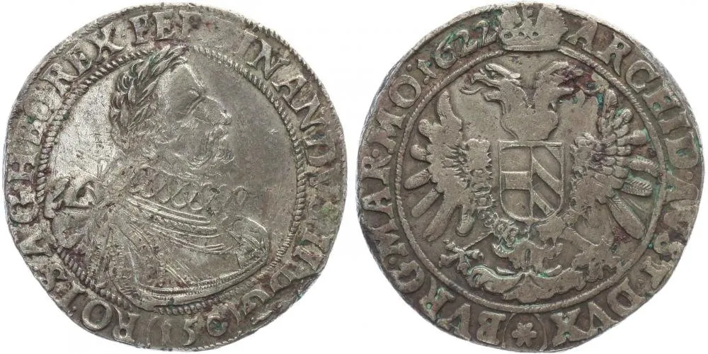 Ferdinand II., 1619 - 1637 (Mince kiprová) — 1