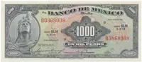 Mexiko, 1000 Pesos 1972, P.52p