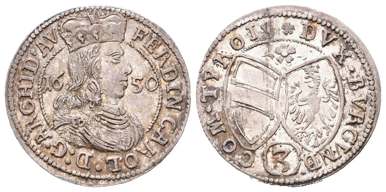 Arcivévoda Ferdinand Karel, 1632 - 1662 — 1