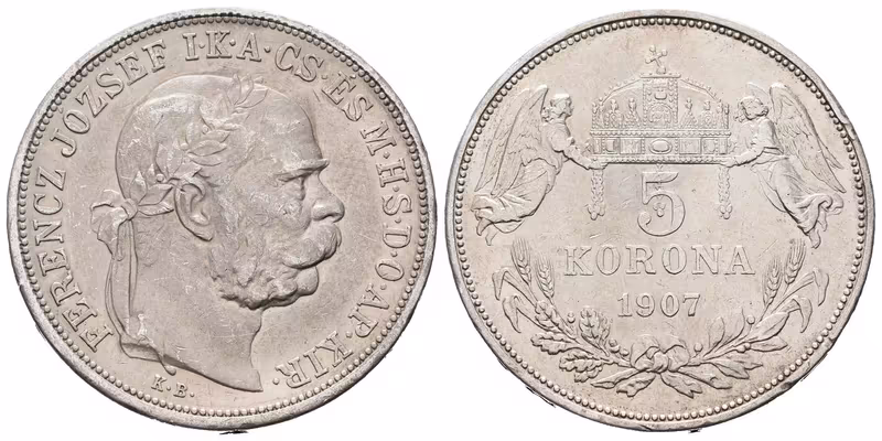 5 Koruna 1907 KB