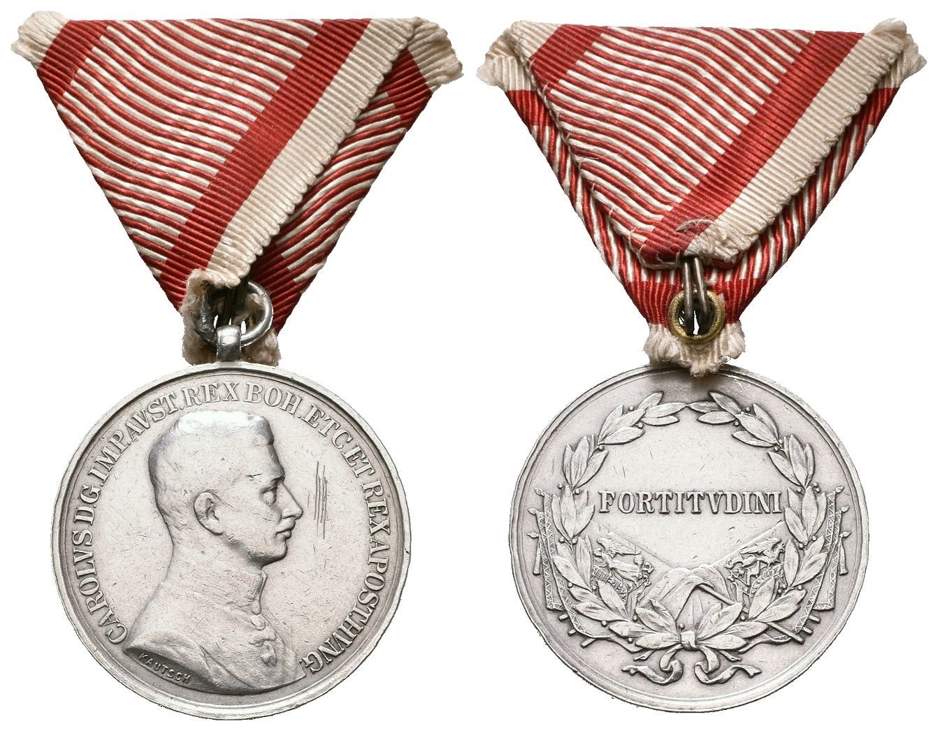 Medaile za statečnost, stříbrná, I. třída