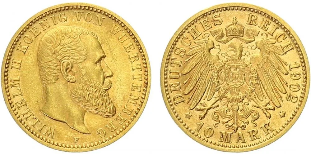 Württemberg, Wilhelm II., 1891 - 1918 — 1