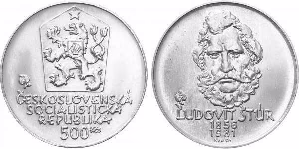 500 Kčs 1981 - Ludovít Štúr