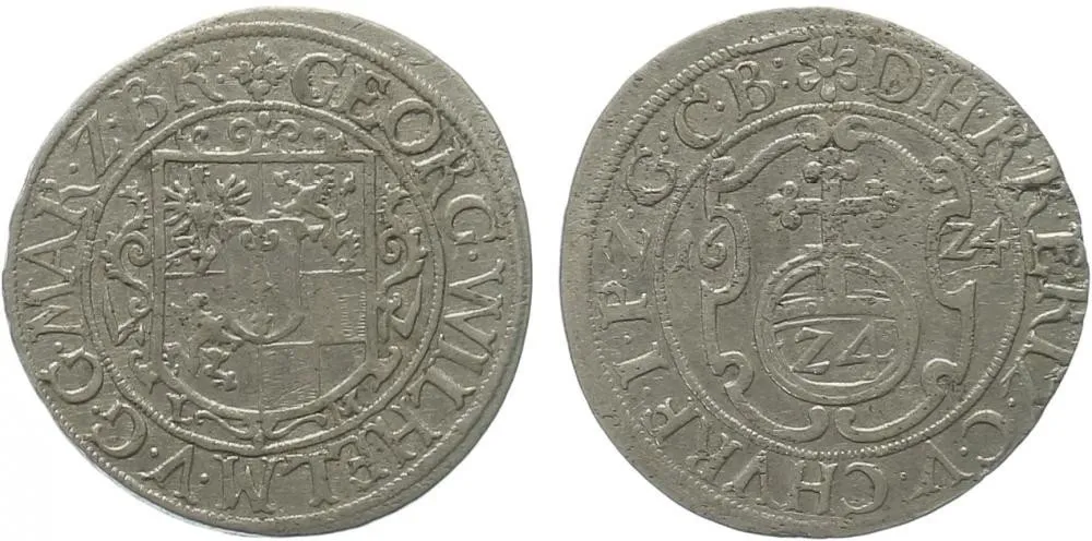 Brandenburg - Preussen, Georg Wilhelm, 1619 - 1640 — 1