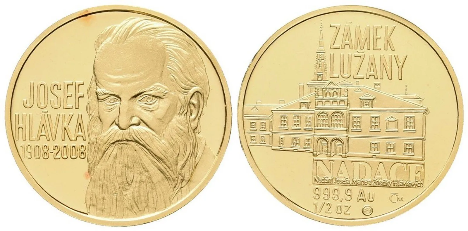 Medaile 2008 - Josef Hlávka