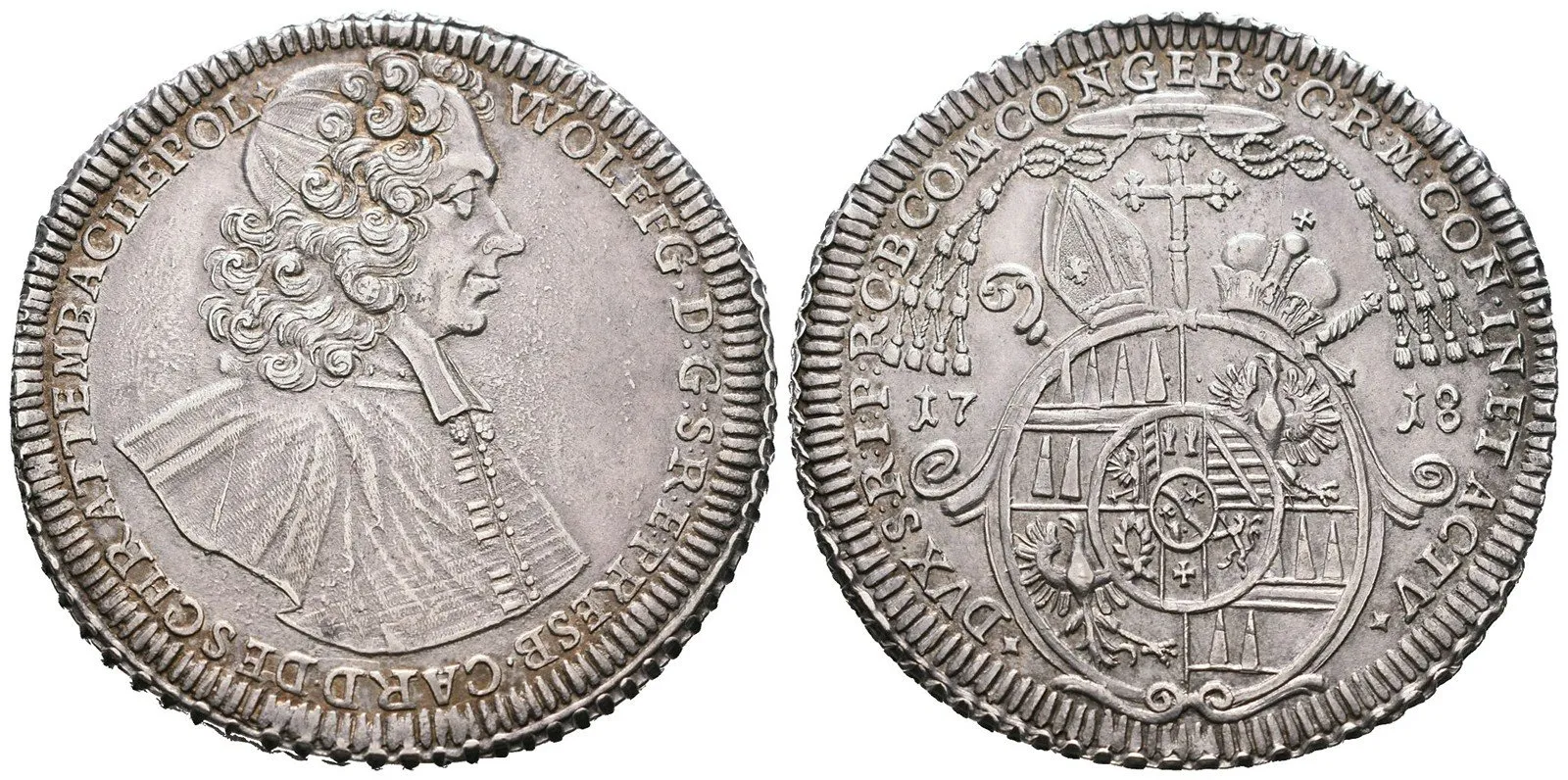 Olomouc - biskupství, Wolfgang von Schrattenbach, 1711 - 1738 — 1