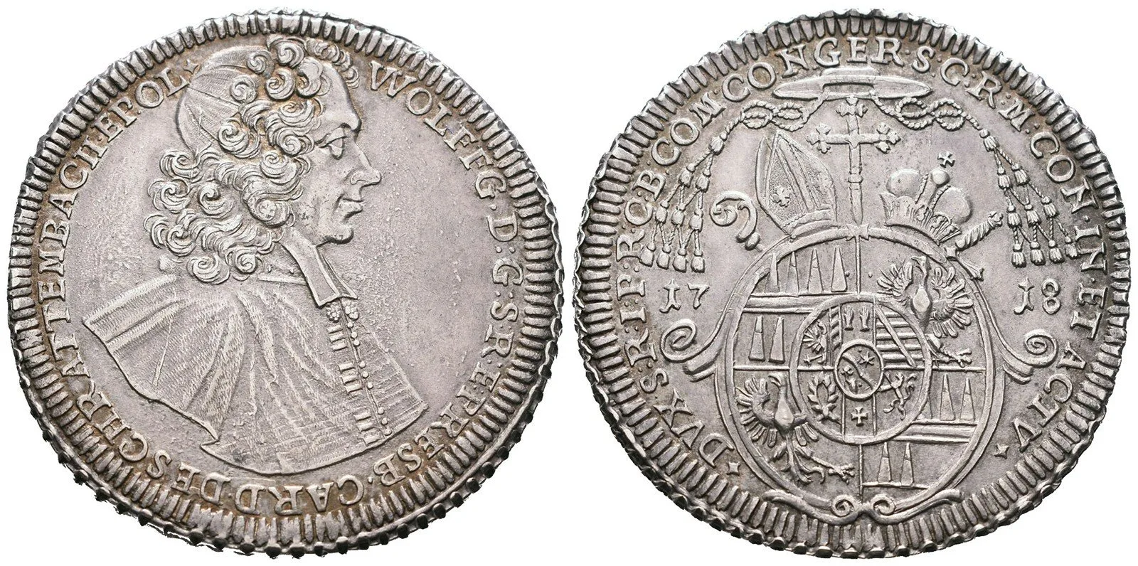 Olomouc - biskupství, Wolfgang von Schrattenbach, 1711 - 1738 — 1