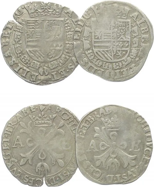 Španělské Nizozemí, Brabant, Albert a Elizabetha, 1598 - 1621 — 1