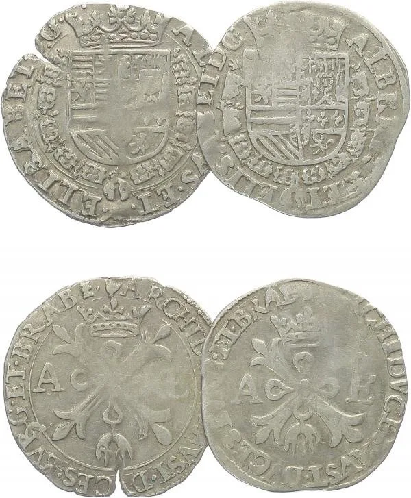 Španělské Nizozemí, Brabant, Albert a Elizabetha, 1598 - 1621 — 1