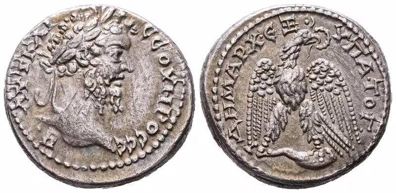 Septimius Severus, Tetradrachma