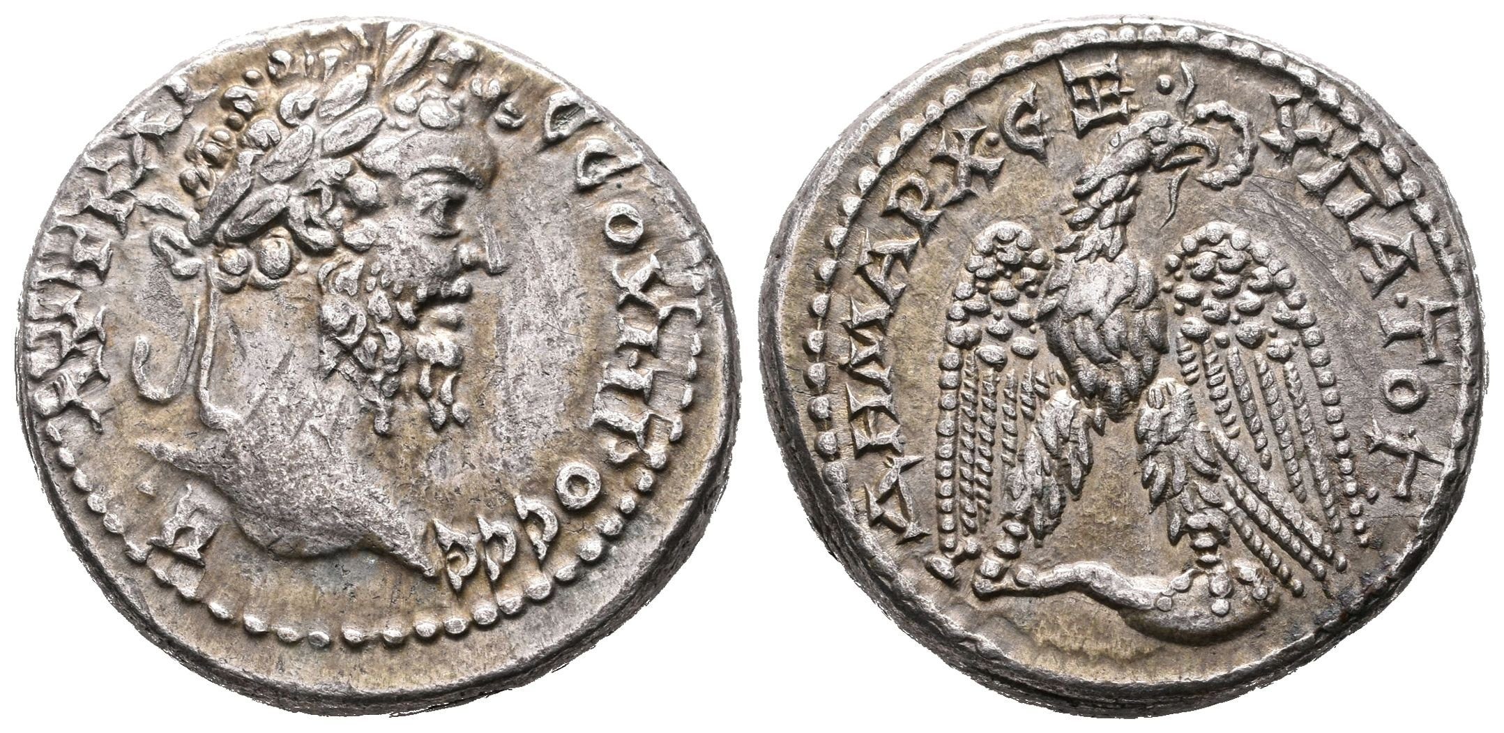 Septimius Severus, Tetradrachma