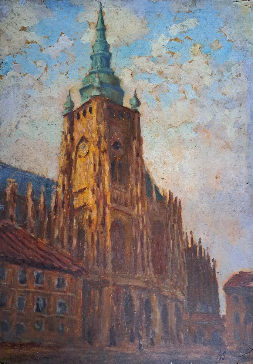Antonín Slavíček: Antonín Slavíček (1870 - 1910) - Katedrála Sv. Víta v Praze