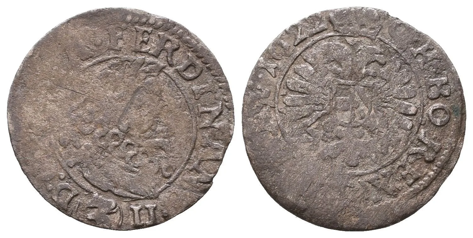 Ferdinand II., 1619 - 1637 (Mince kiprová) — 1