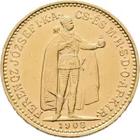 10 Koruna 1908 KB