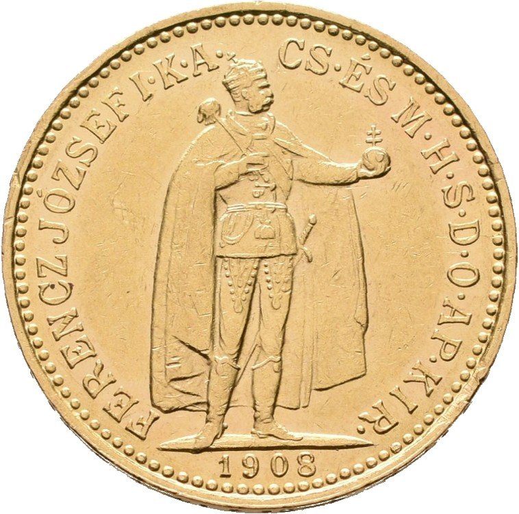 10 Koruna 1908 KB