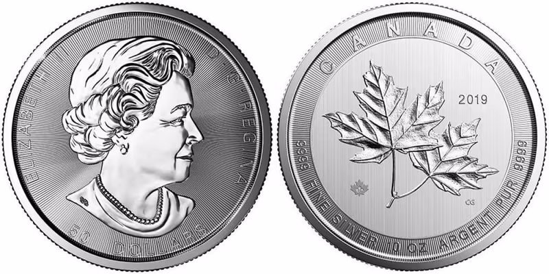 Kanada, 50 Dollars 2019 - Maple Leaf