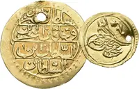 Zeri Mahbub AH 1223 (1808 AD), Istambul, KM.607 (2,28 g) + — 1