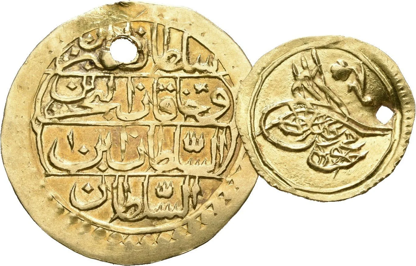 Zeri Mahbub AH 1223 (1808 AD), Istambul, KM.607 (2,28 g) + — 1