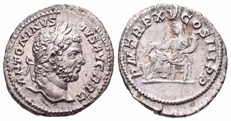 Caracalla, Denár, RIC. 195
