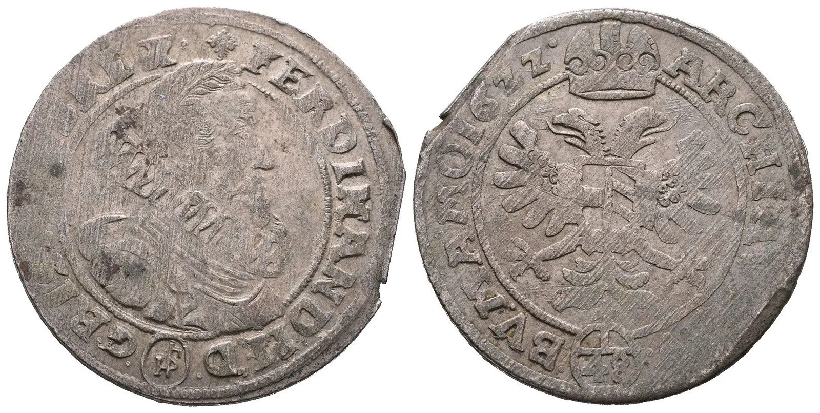 Ferdinand II., 1619 - 1637 (Mince kiprová) — 1