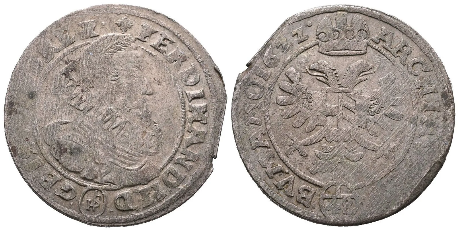 Ferdinand II., 1619 - 1637 (Mince kiprová) — 1