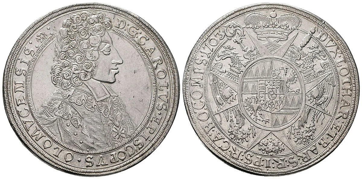 Olomouc - biskupství, Karel III. Lotrinský, 1695 - 1711 — 1
