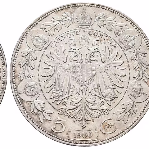 Korunová měna, 1892 - 1918