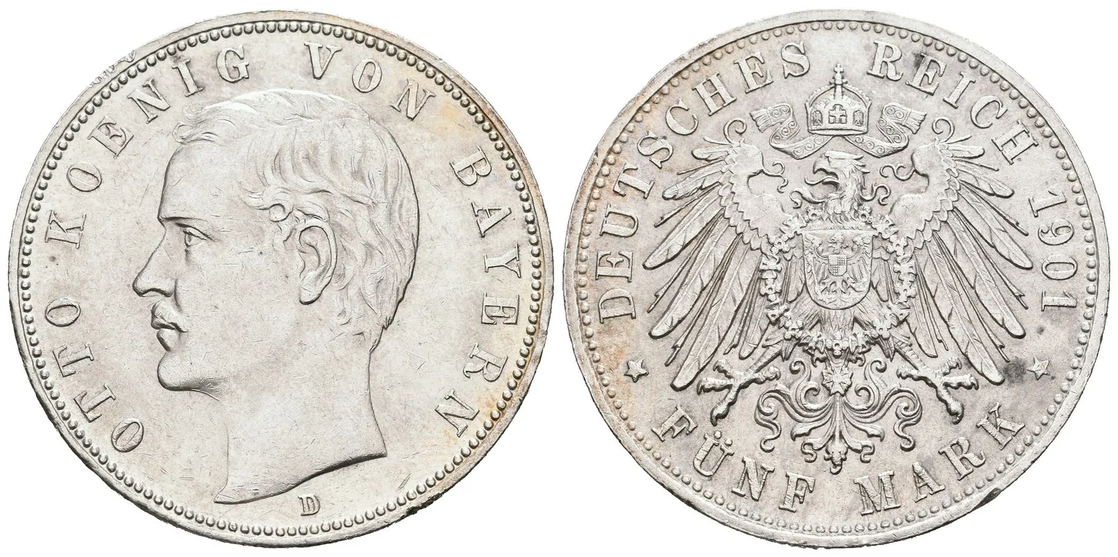 Bavorsko, 5 Marka 1901