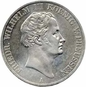 Prusko, Friedrich Wilhelm III., 1797 - 1840 — 1