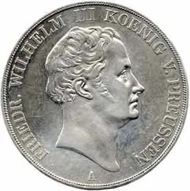 Prusko, Friedrich Wilhelm III., 1797 - 1840 — 1