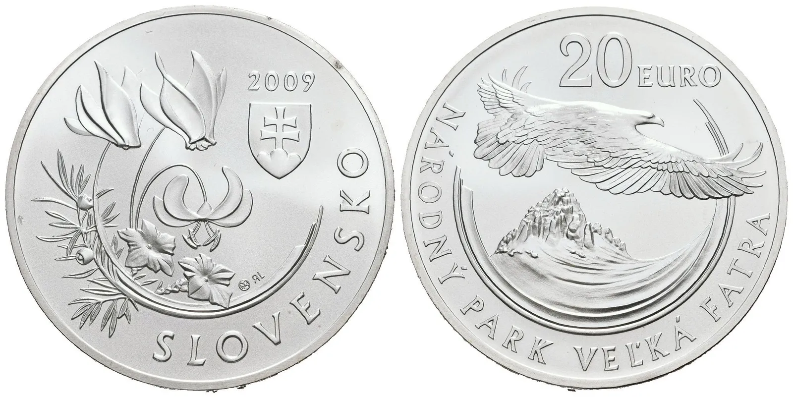 20 Euro 2009 - Národní park Velká Fatra, Aurea.S202, kapsle — 1