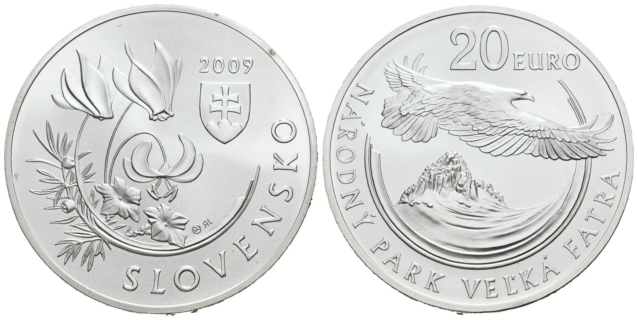 20 Euro 2009 - Národní park Velká Fatra, Aurea.S202, kapsle — 1