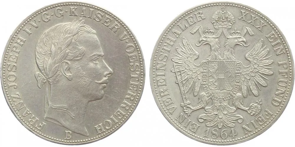 Rakouská a spolková měna, 1857 - 1892 — 1