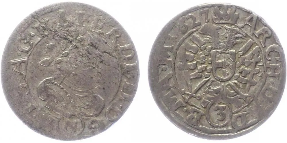 Ferdinand II., 1619 - 1637 (Mince dobrého zrna) — 1