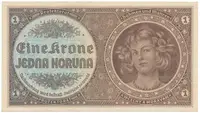1 Koruna b.d. (1940), série B, Hej.30a - fotografie 2