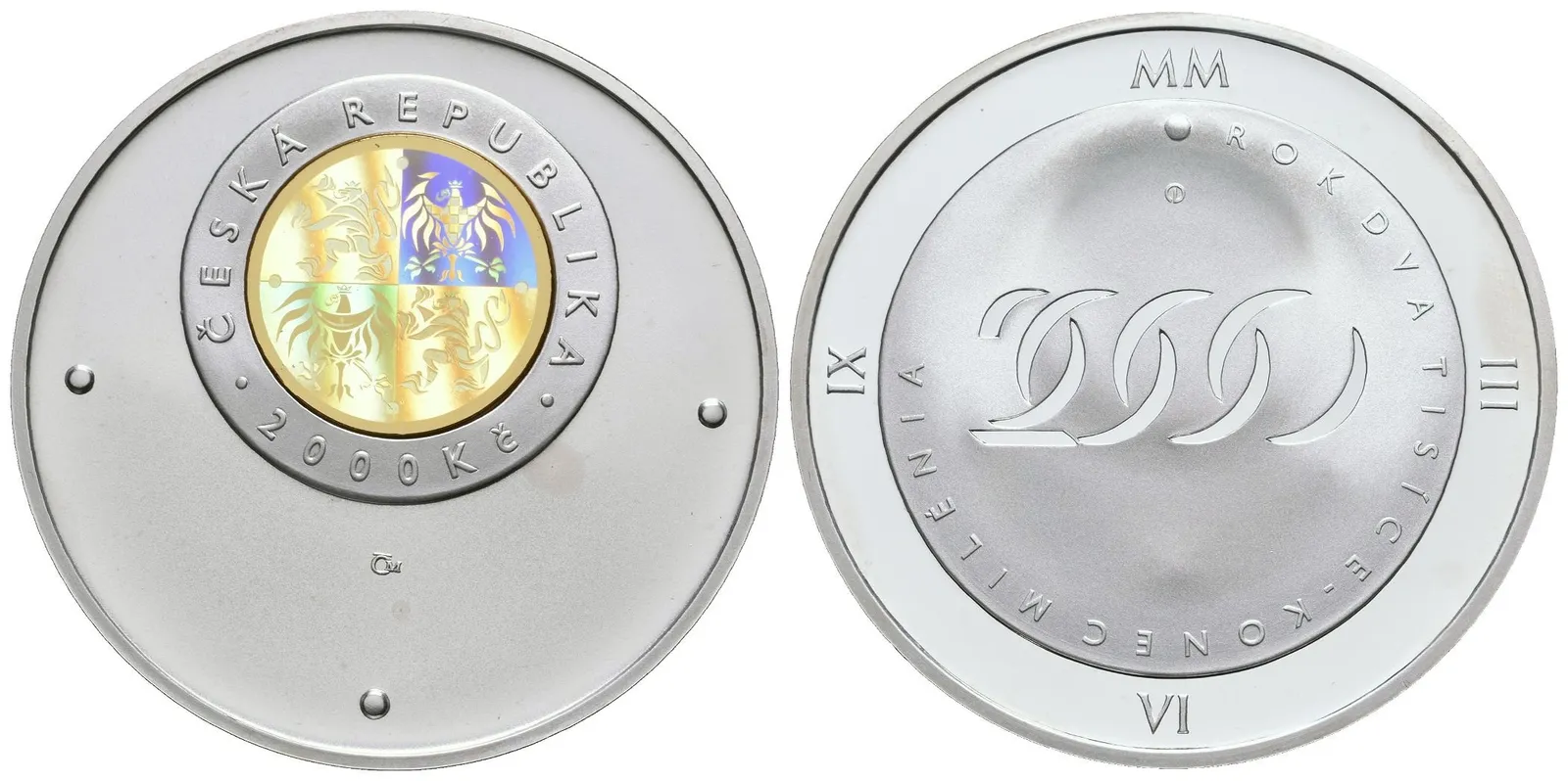 2000 Kč 2000 - Rok dva tisíce - konec milénia