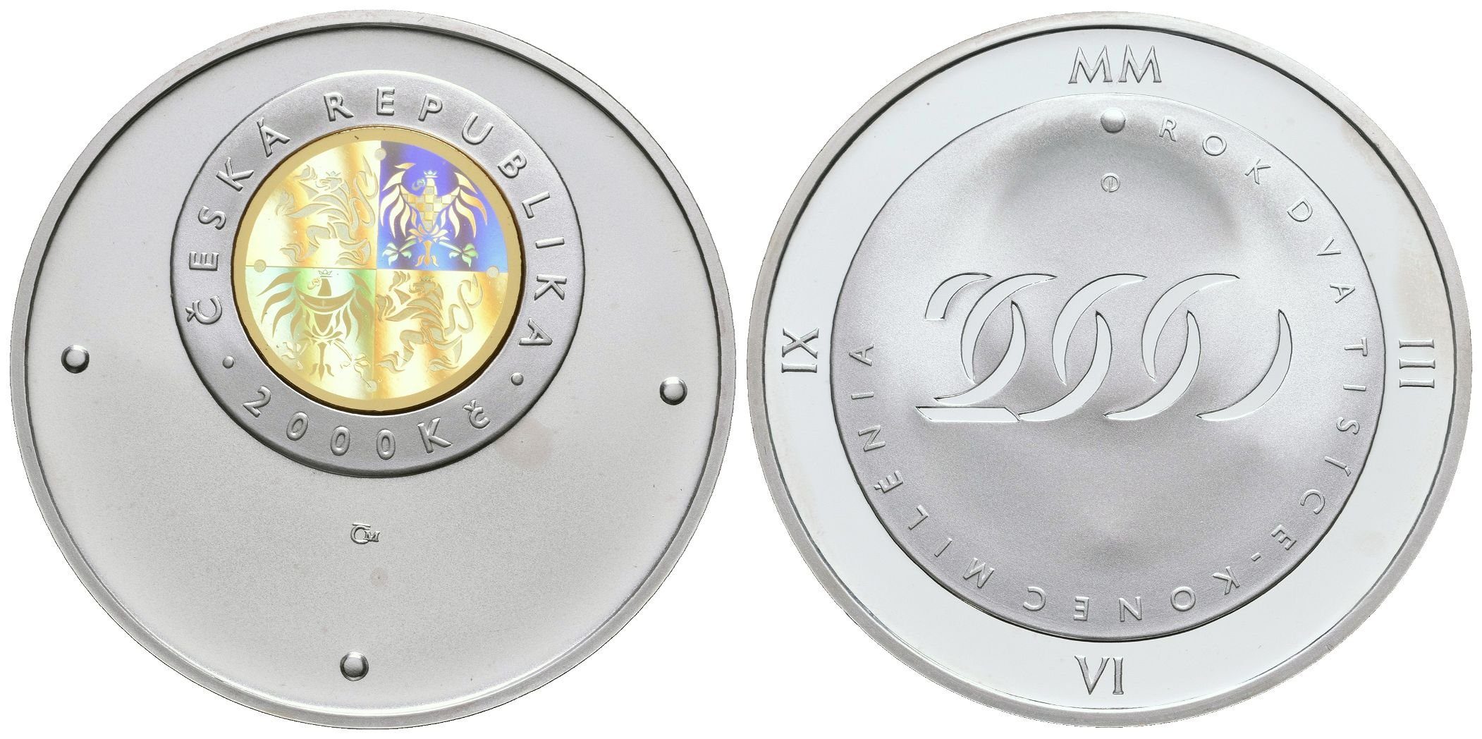 2000 Kč 2000 - Rok dva tisíce - konec milénia