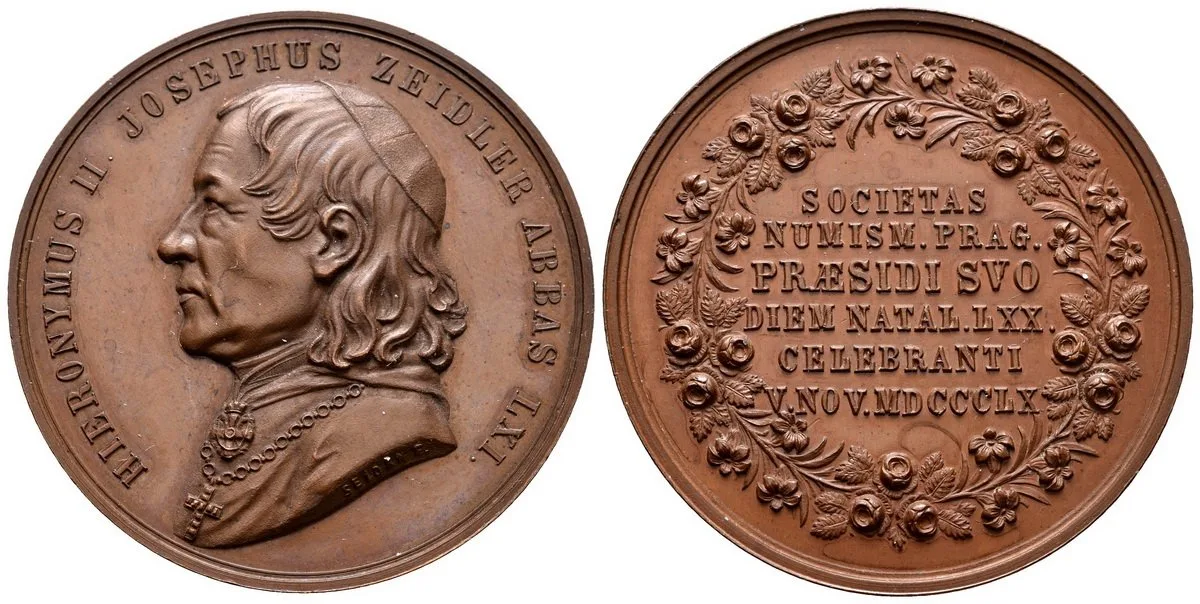 Praha - Strahovský klášter, Hyeronimus II. Joseph Zeidler — 1
