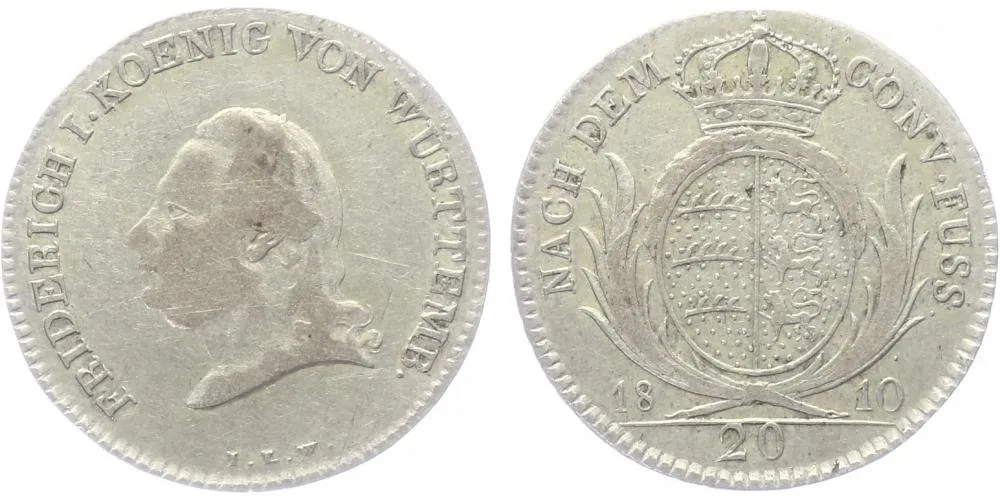 Württemberg, Friedrich II., 1797 - 1816 — 1