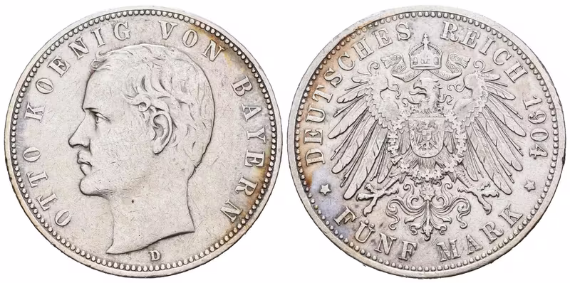 Bavorsko, 5 Marka 1904