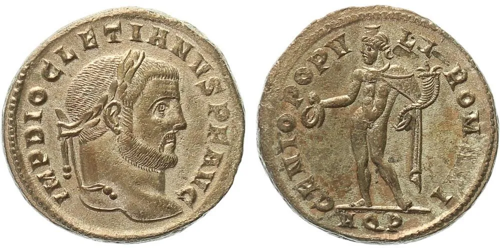 Diocletianus, 284 - 305 — 1