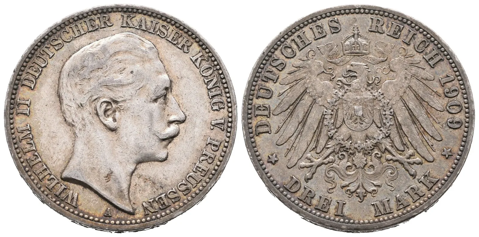 Prusko, 3 Marka 1909 A