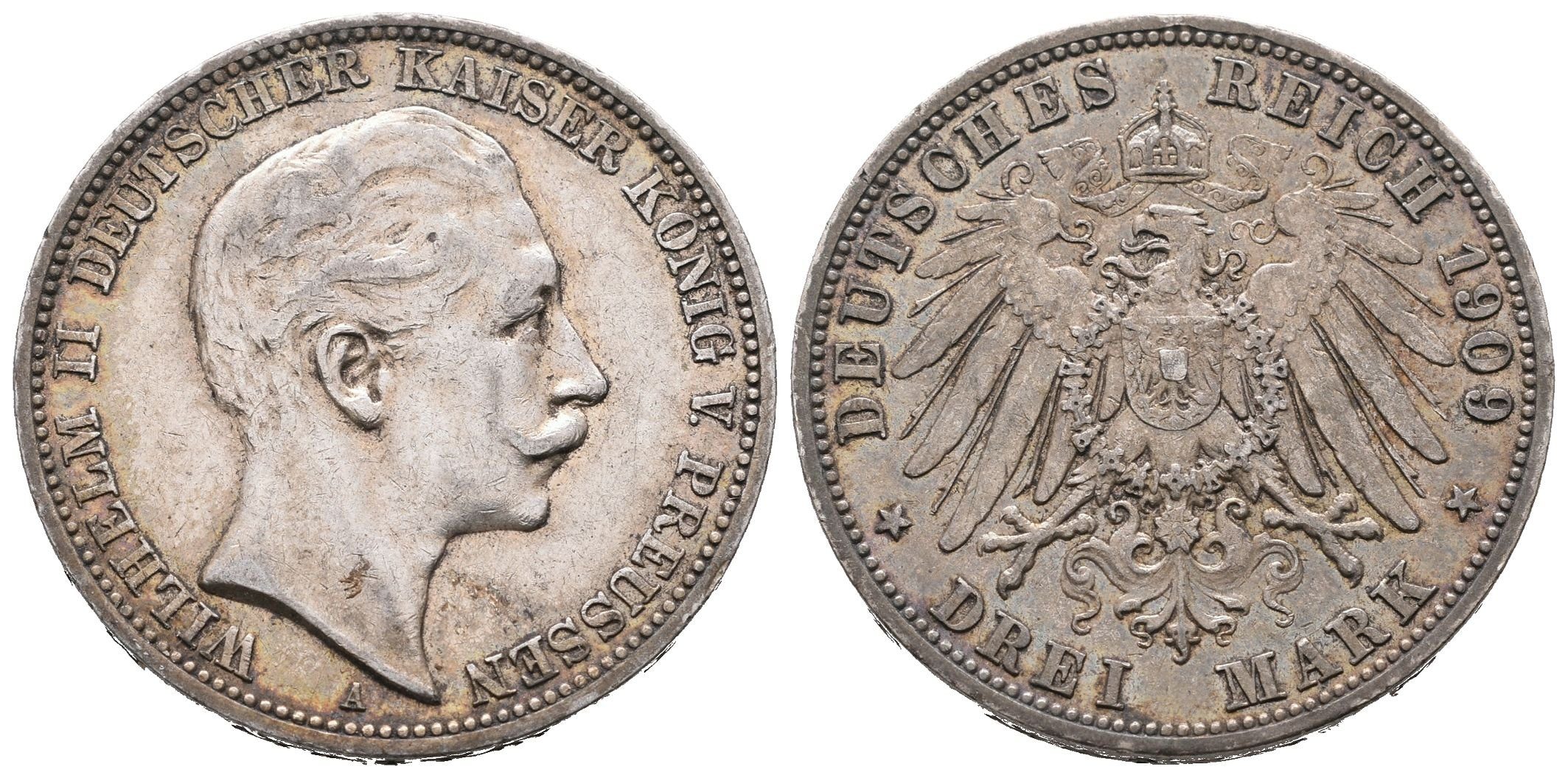 Prusko, 3 Marka 1909 A