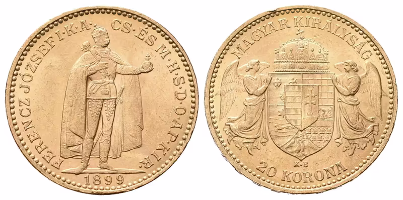 20 Koruna 1899 KB