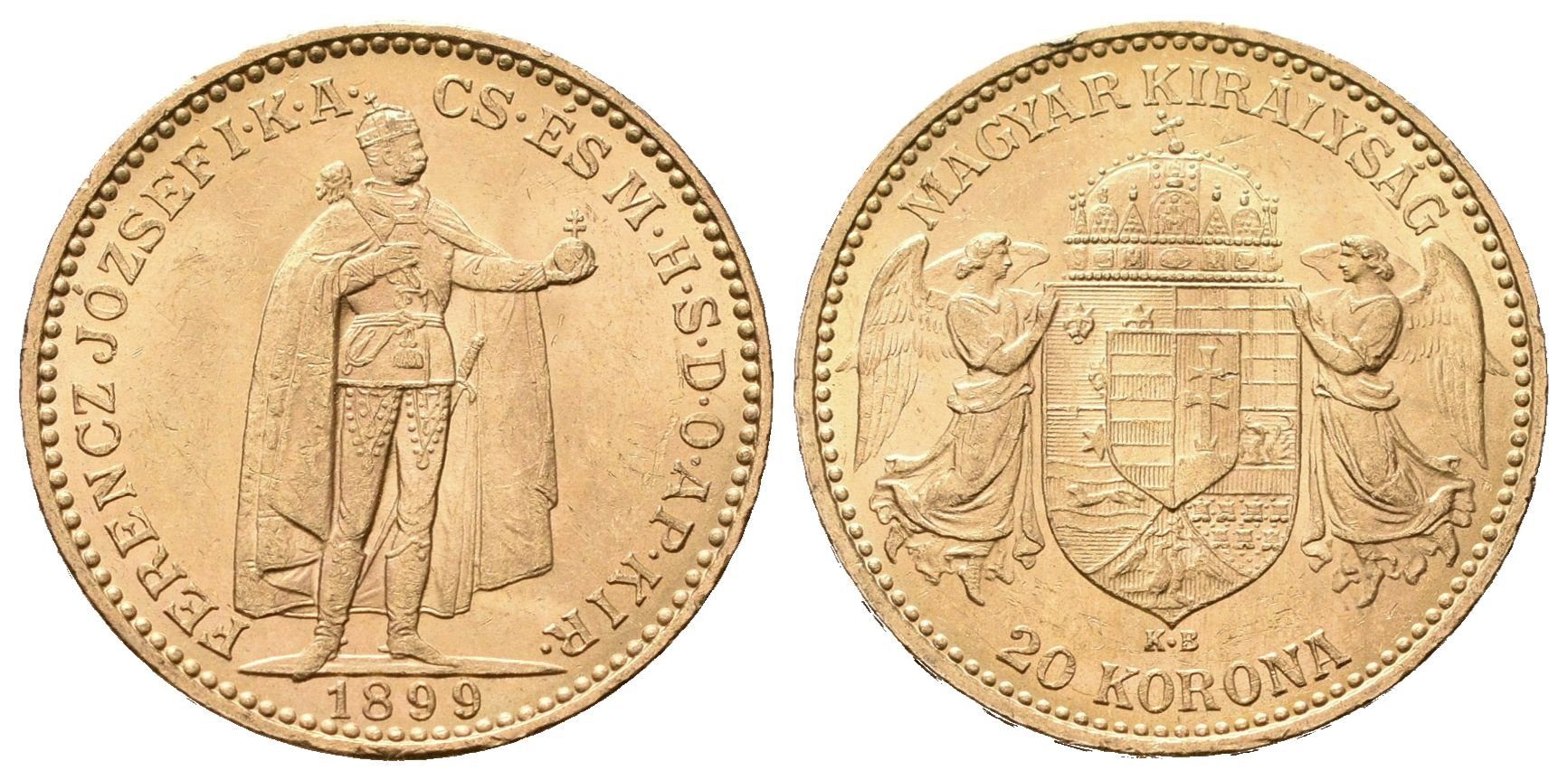 20 Koruna 1899 KB